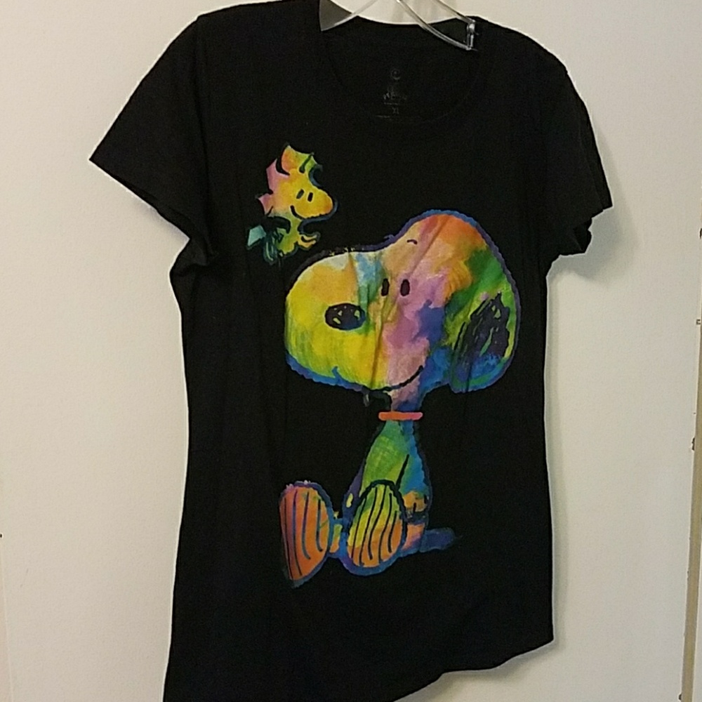 Snoopy and Woodstock tshirt